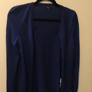 A Gap royal blue cardigan